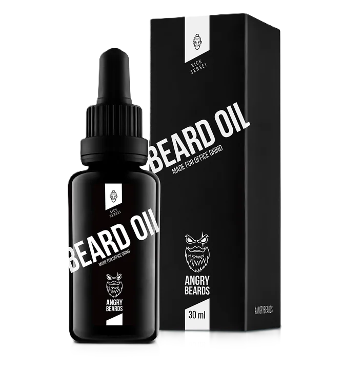 Angry Beards Sick Sensei Olej na bradu a fúzy 30 ml