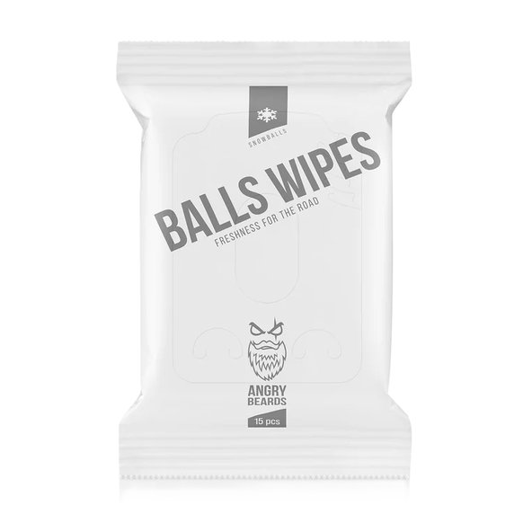 Angry Beards Snowballs Obrúsky na gule 15 ks