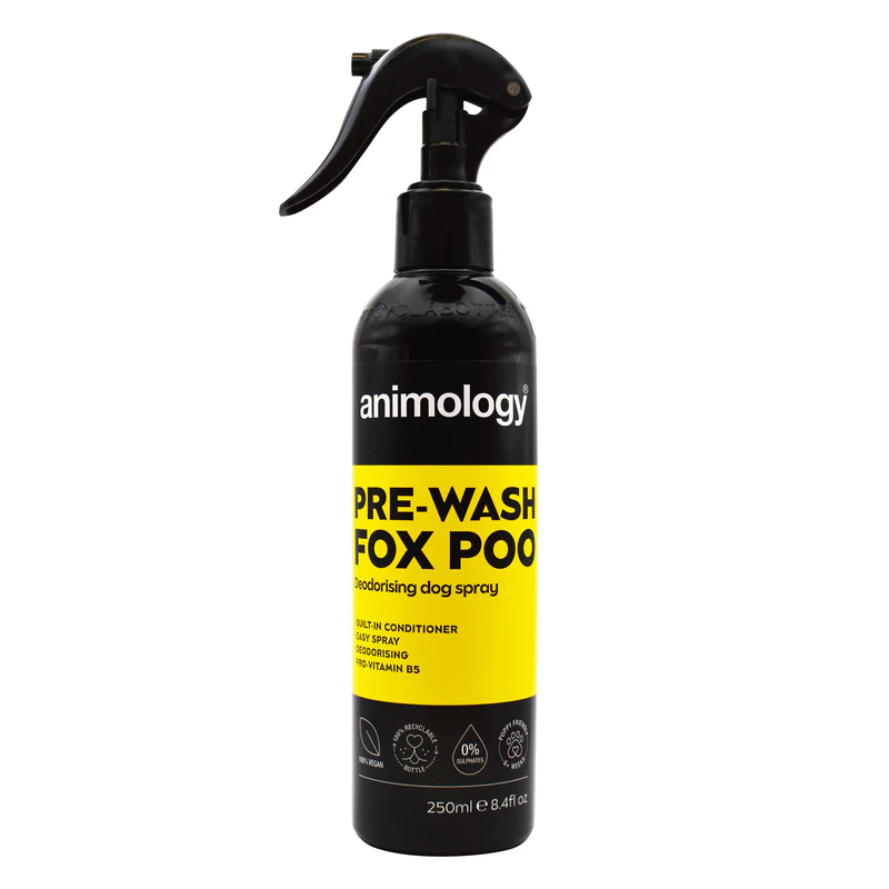Animology Pre-Wash Fox Poo sprej proti silnému zápachu pre psy 250 ml