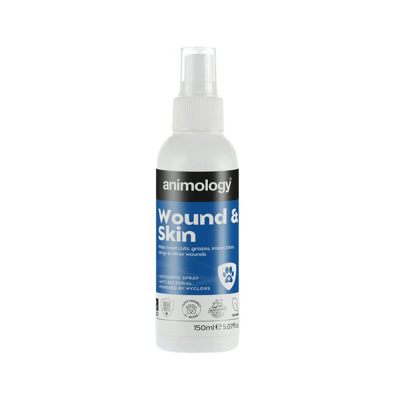 Animology Wound Wash sprej na rany a kožu pre psy 150 ml