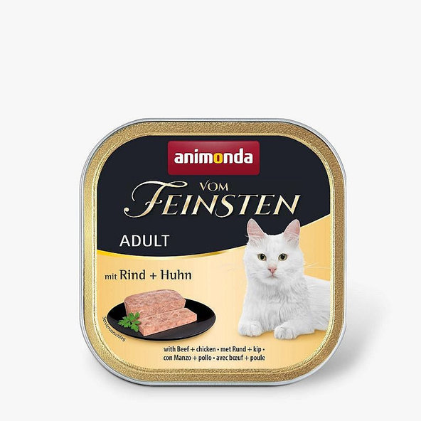 Animonda VomFein. Adult Cat paštéta hovädzie a kuracie 100 g