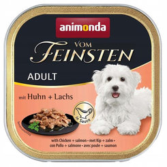 Animonda Vom Feinsten dog ADULT kura a losos v omáčke 11x150g