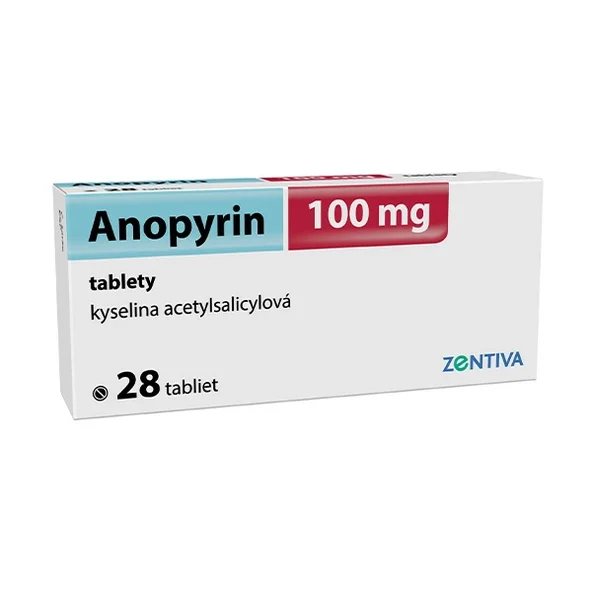 Anopyrin 100 mg 28 tabliet