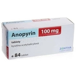 Anopyrin 100 mg 84 tabliet