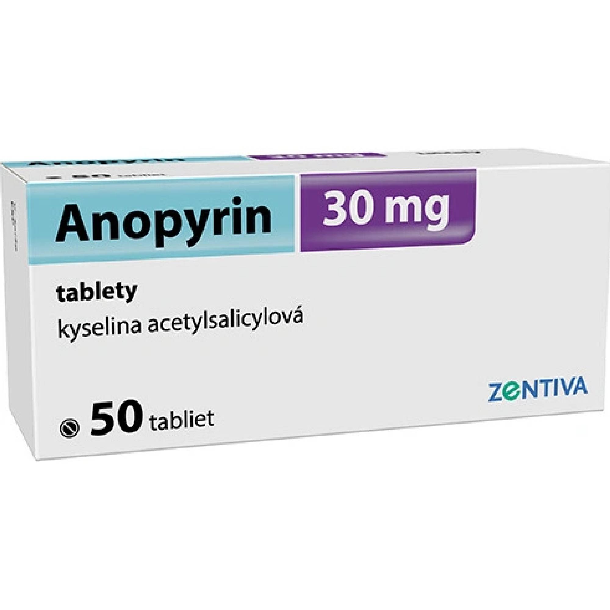 Anopyrin 30 mg tbl.50 x 30 mg