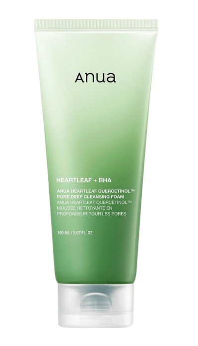 ANUA HEARTLEAF Quercetinol hĺbkovo čistiaca pena 150ml