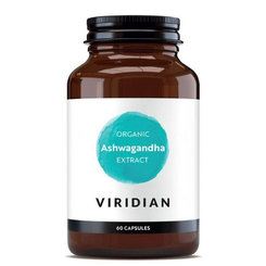 Ashwagandha - indický ženšen extract Viridian 60 kapsúl
