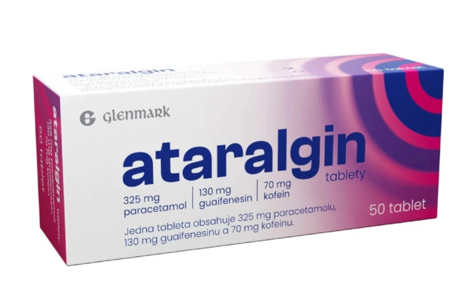 ATARALGIN proti bolesti hlavy, zubov a chrbta 50 tbl