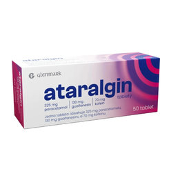 ATARALGIN proti bolesti hlavy, zubov a chrbta 50 tbl