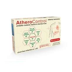 AtheroControl pre normálnu hladinu cholesterolu a tukov v krvi 30 tabliet