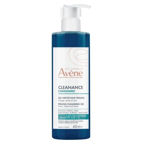 AVENE Cleanance Comedomed peelingový čistiaci gél 400ml