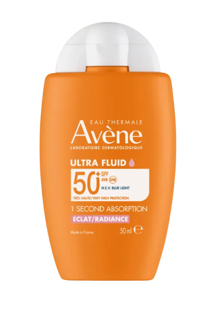 AVENE SUN Ultra FLUID Radiance SPF 50+ fluid na tvár 50ml