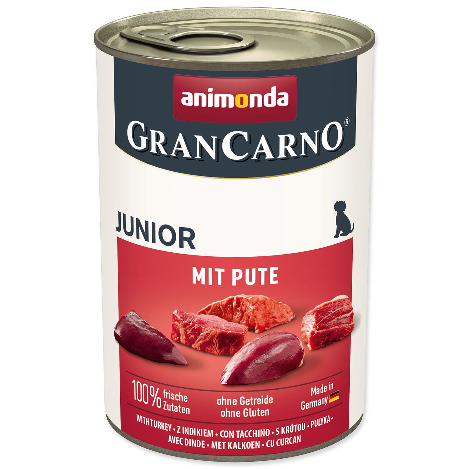 Animonda Gran Carno Junior konzerva s morčacím 400 g