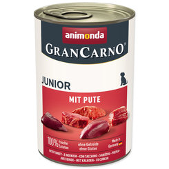 Animonda Gran Carno Junior konzerva s morčacím 400 g