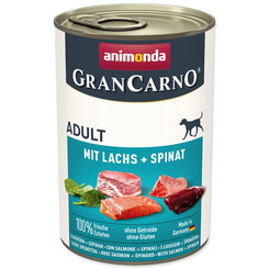 Konzerva Animonda Gran Carno Adult s lososom a špenátom 400g