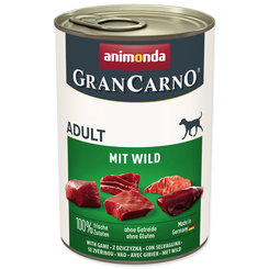 Animonda Gran Carno Adult konzerva s divinou 400 g