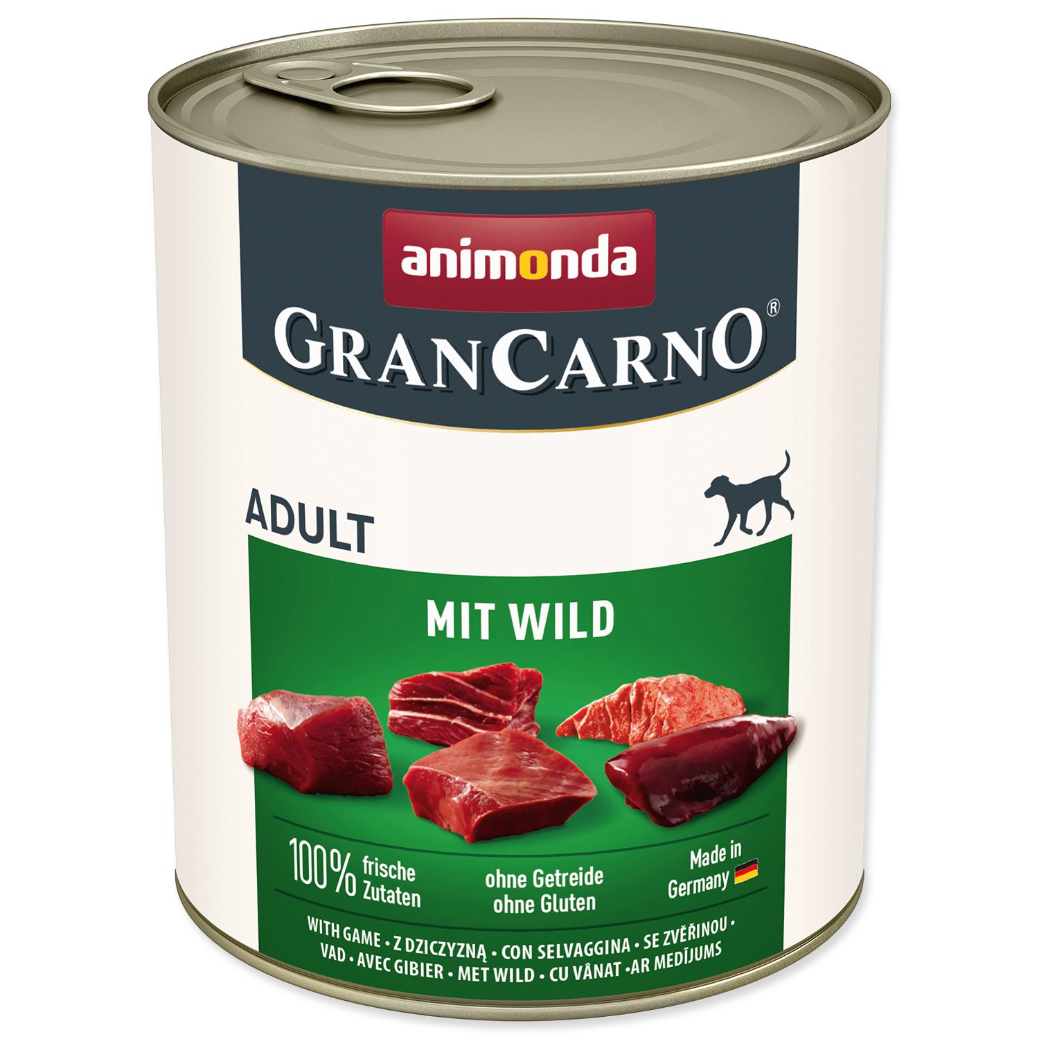 Animonda Gran Carno Adult konzerva s divinou 800 g
