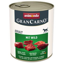 Animonda Gran Carno Adult konzerva s divinou 800 g