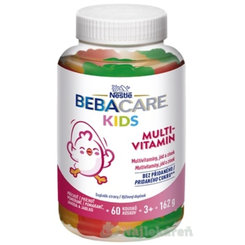 BEBACARE KIDS MULTIVITAMIN želé medvedíky príchuť pomaranč jahoda a jablko 60ks