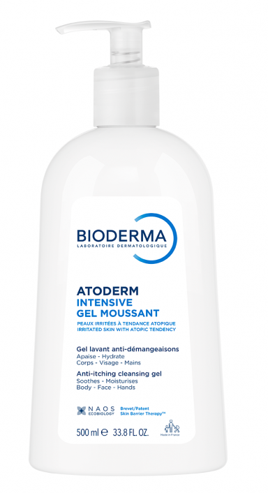 Bioderma Atoderm výživný penivý gél pre veľmi suchú citlivú a atopickú pokožku 500 ml