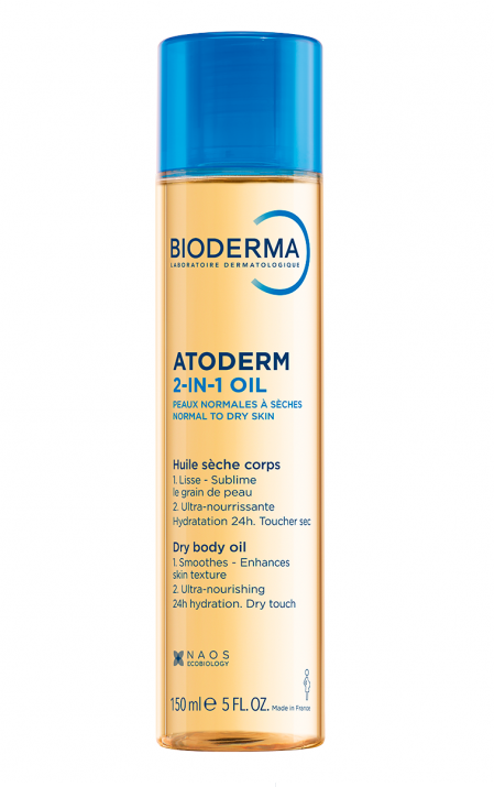 BIODERMA Atoderm olej 2v1 vyživujúci a zjemňujúci olej 150 ml