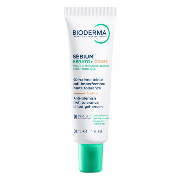 BIODERMA Sébium Kerato+ Cover tónovací gél-krém 30ml