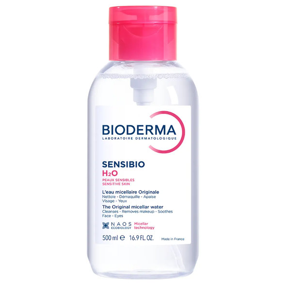 BIODERMA Sensibio H2O micelárna voda s pumpou 500ml