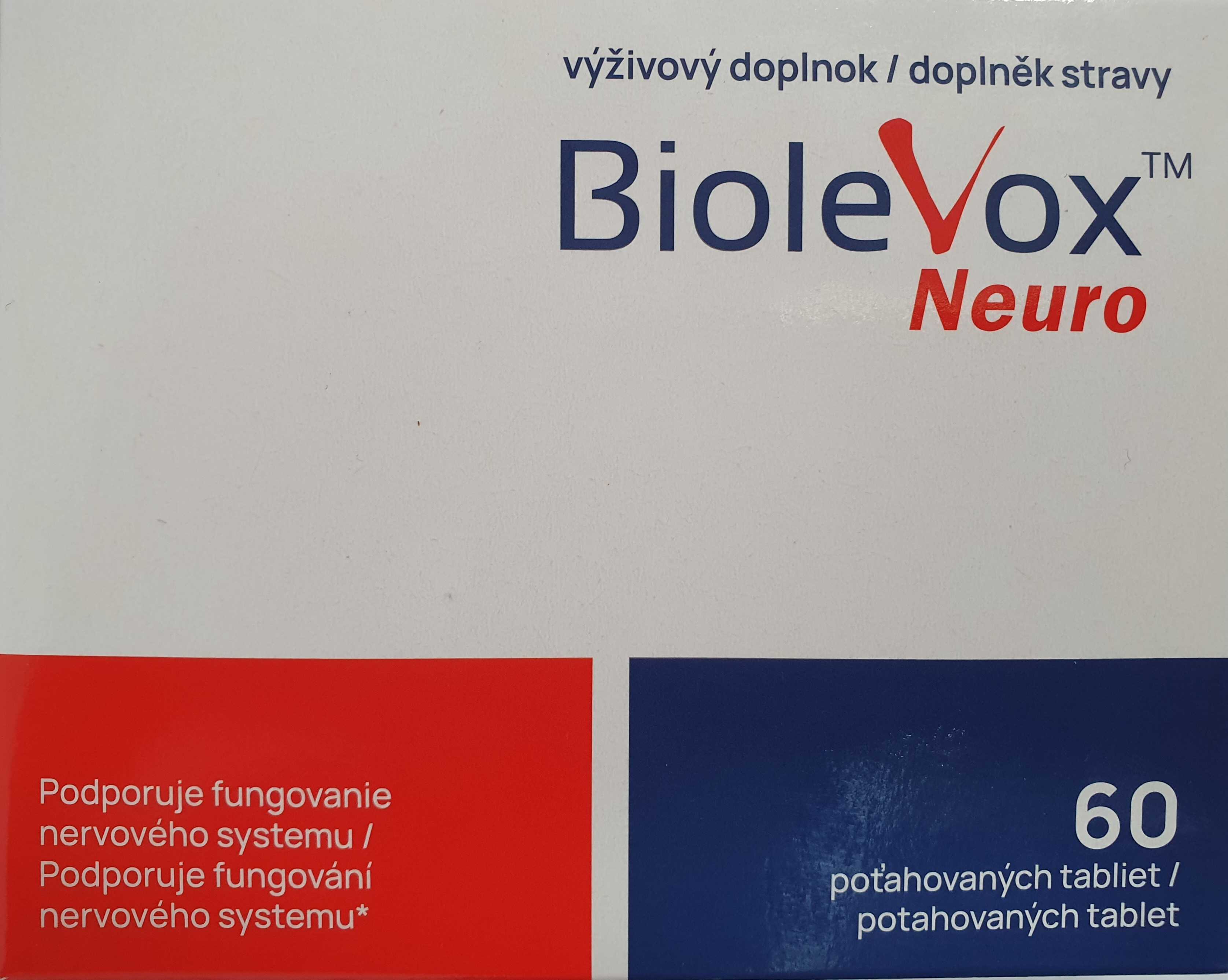 BIOLEVOX Neuro s uridínom a vitamínom B 60tbl