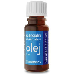 BIOMEDICA Esenciálny olej Geránium olej 10ml
