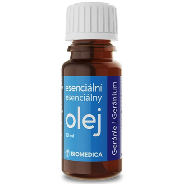 BIOMEDICA Esenciálny olej Geránium olej 10ml
