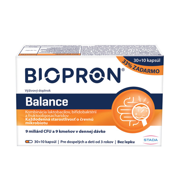 BIOPRON Balance 30+10 (33% zdarma) 40cps