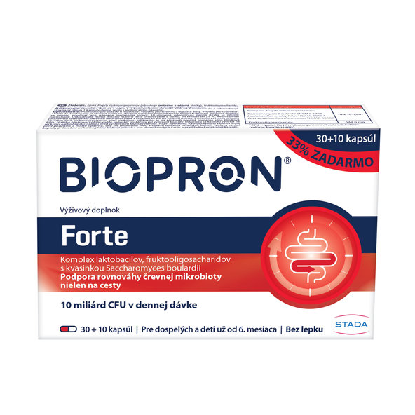 BIOPRON Forte probiotikum 30+10cps