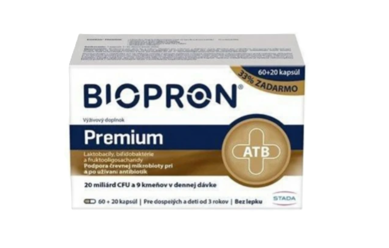 BIOPRON Premium 60+20 kapsúl zadarmo