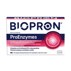 BIOPRON ProEnzymes 20 vegetariánskych kapsúl