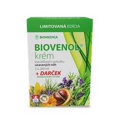 BIOMEDICA BIOVENOL krém na nohy 2x200 ml + krém na ruky 100 ml