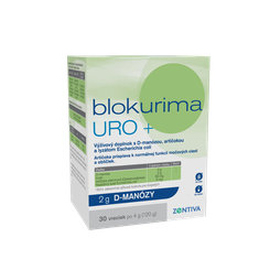 Blokurima URO+ 2g D-manózy močové cesty 30 vreciek