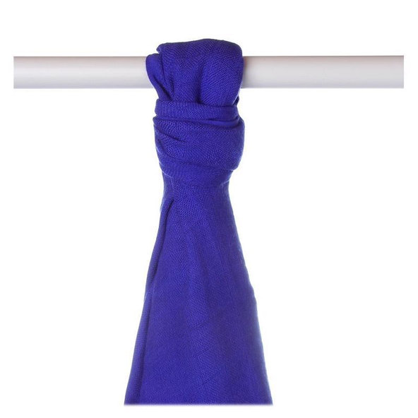 KIKKO Bambusová osuška/plienka Colours 90x100 (1 ks) - ocean blue