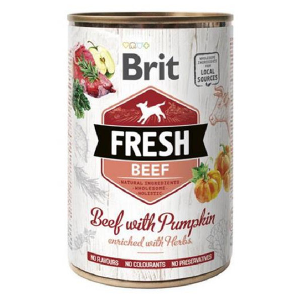 BRIT Fresh Beef with Pumpkin konzervy pre psy 6x400g