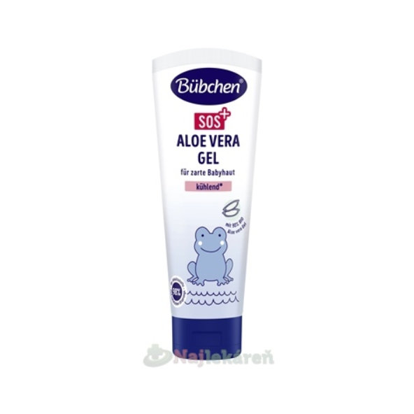 BUBCHEN SOS+ Chladivý gél s aloe vera a panthenolom 75ml