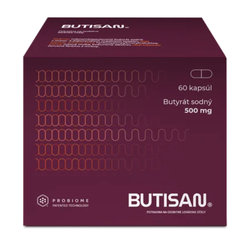 BUTISAN (butyrát sodný 500 mg) 60 kapsúl