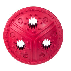 Barry King hračka pre psy - disk na maškrty červený 11cm