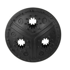 Barry King hračka pre psy - disk na maškrty čierny 11cm