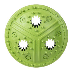 Barry King hračka pre psy - disk na maškrty zelený 11cm