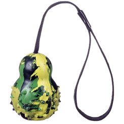 Barry King hračka pre psy - granát na šnúrke zelený S 8,5x6cm