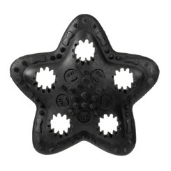 Barry King hračka pre psy - hviezda na maškrty čierna 12,5cm