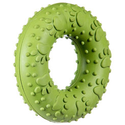 Barry King hračka pre psy - kruh zelený M 9cm