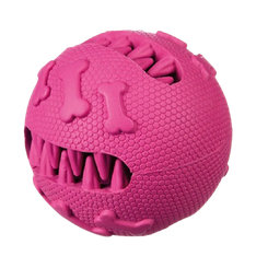 Barry King hračky pre psy - dentálna lopta na maškrty ružová 7,5cm