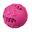 Barry King hračky pre psy - dentálna lopta na maškrty ružová 7,5cm