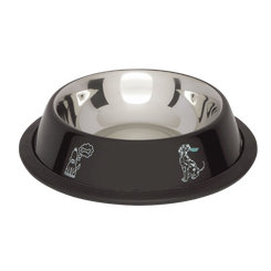 Barry King protišmyková čierna nerezová miska 700ml