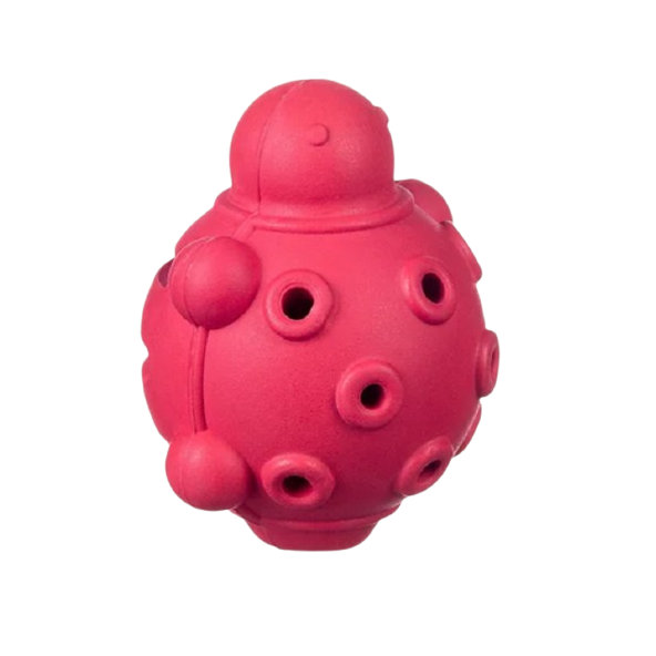 Barry King hračka pre psy - korytnačka na maškrty, červená M 9cm